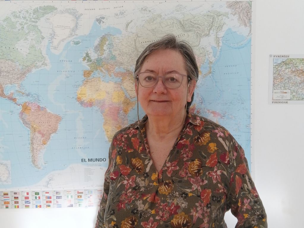 Assumpta Lecha, exmestra i activista de Cornellà