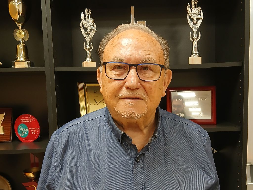 Cayetano Belmonte, ex sindicalista i president de l’Associació de la Gent Gran de Viladecans: “Volem visibilitat a les institucions i deixar de ser invisibles”