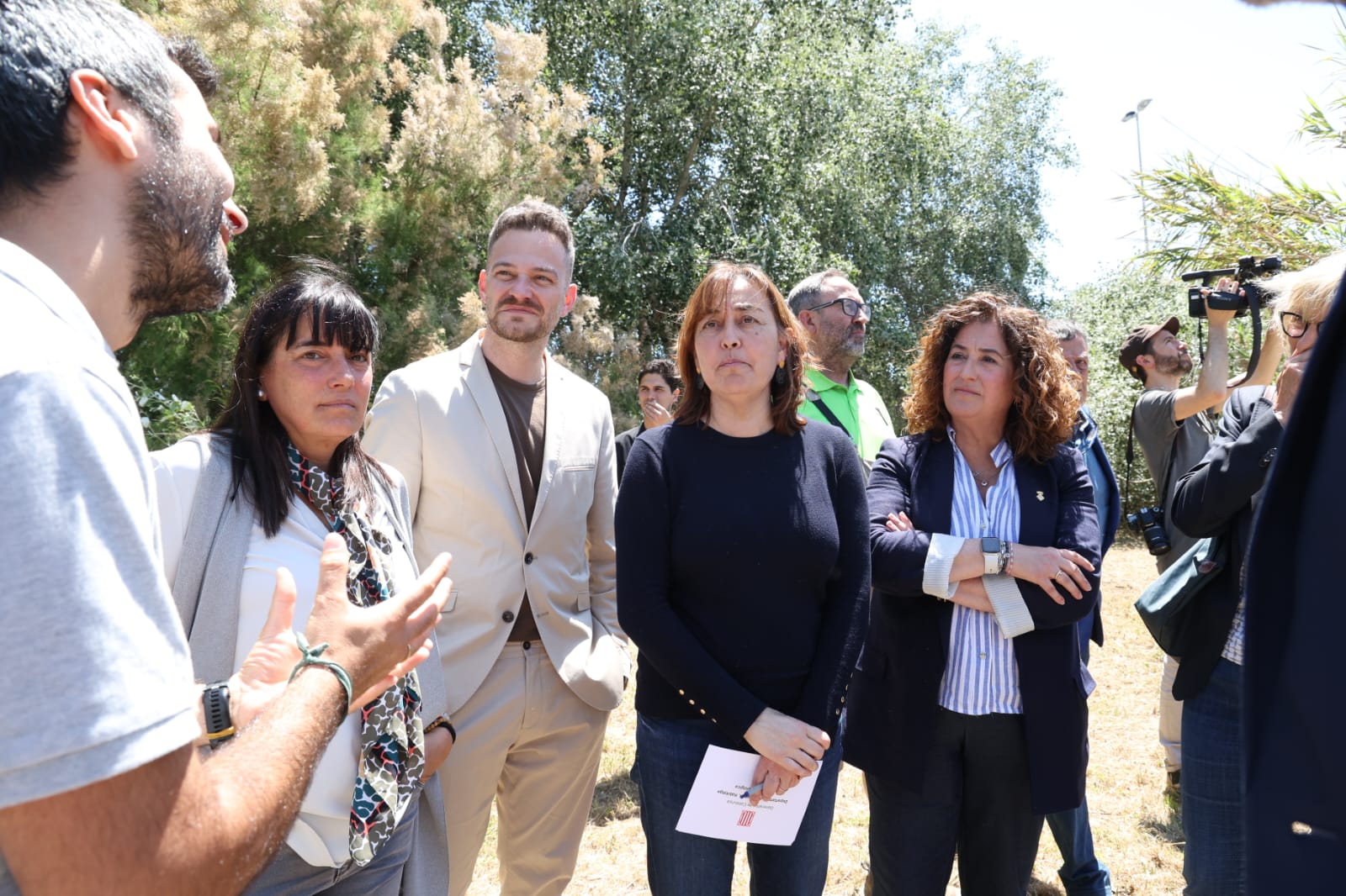 Compromís governamental per acabar amb les inundacions al Parc Agrari del Baix Llobregat