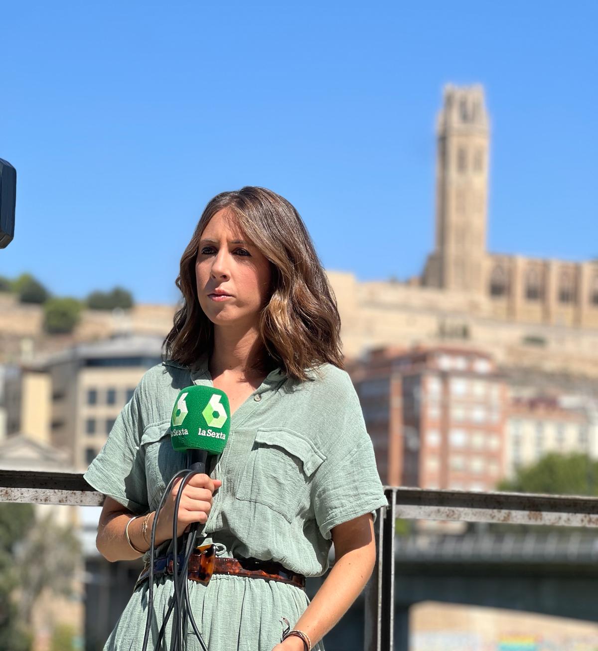 Dayana García, periodista reportera de La Sexta