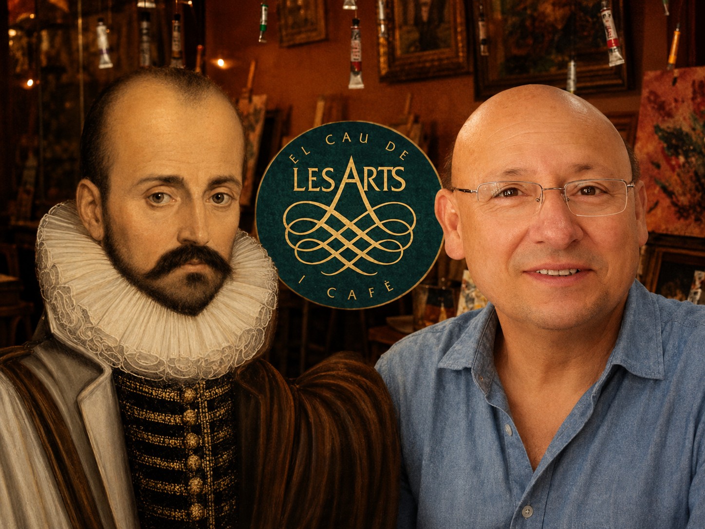 Img «L’art de conversar», el llibre del Café Filosòfic d’Esplugues que reviu Montaigne i Bacon en plena era del soroll digital