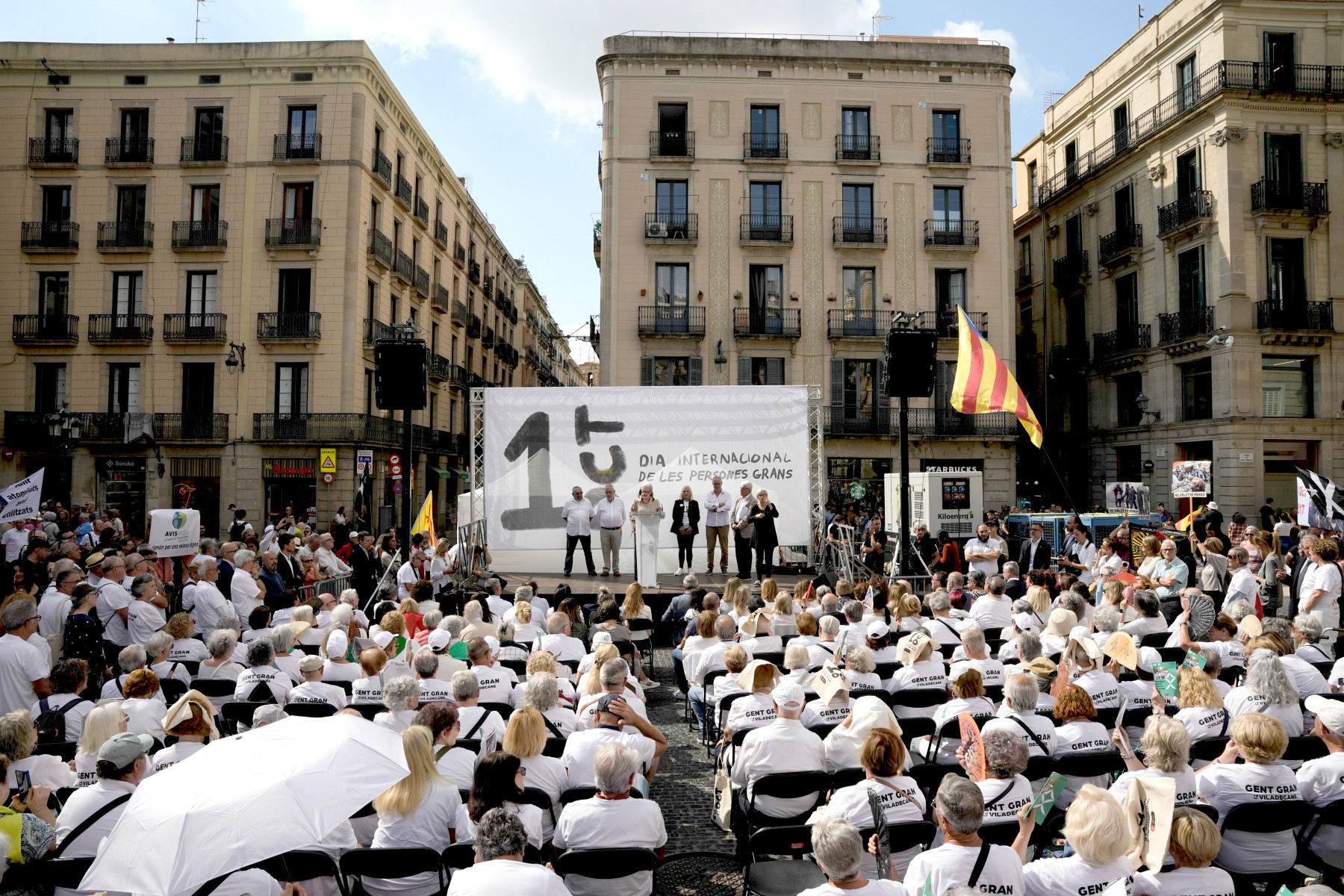 Img El Baix Llobregat i L’Hospitalet reivindiquen una vellesa amb veu pròpia en el Dia de la Gent Gran