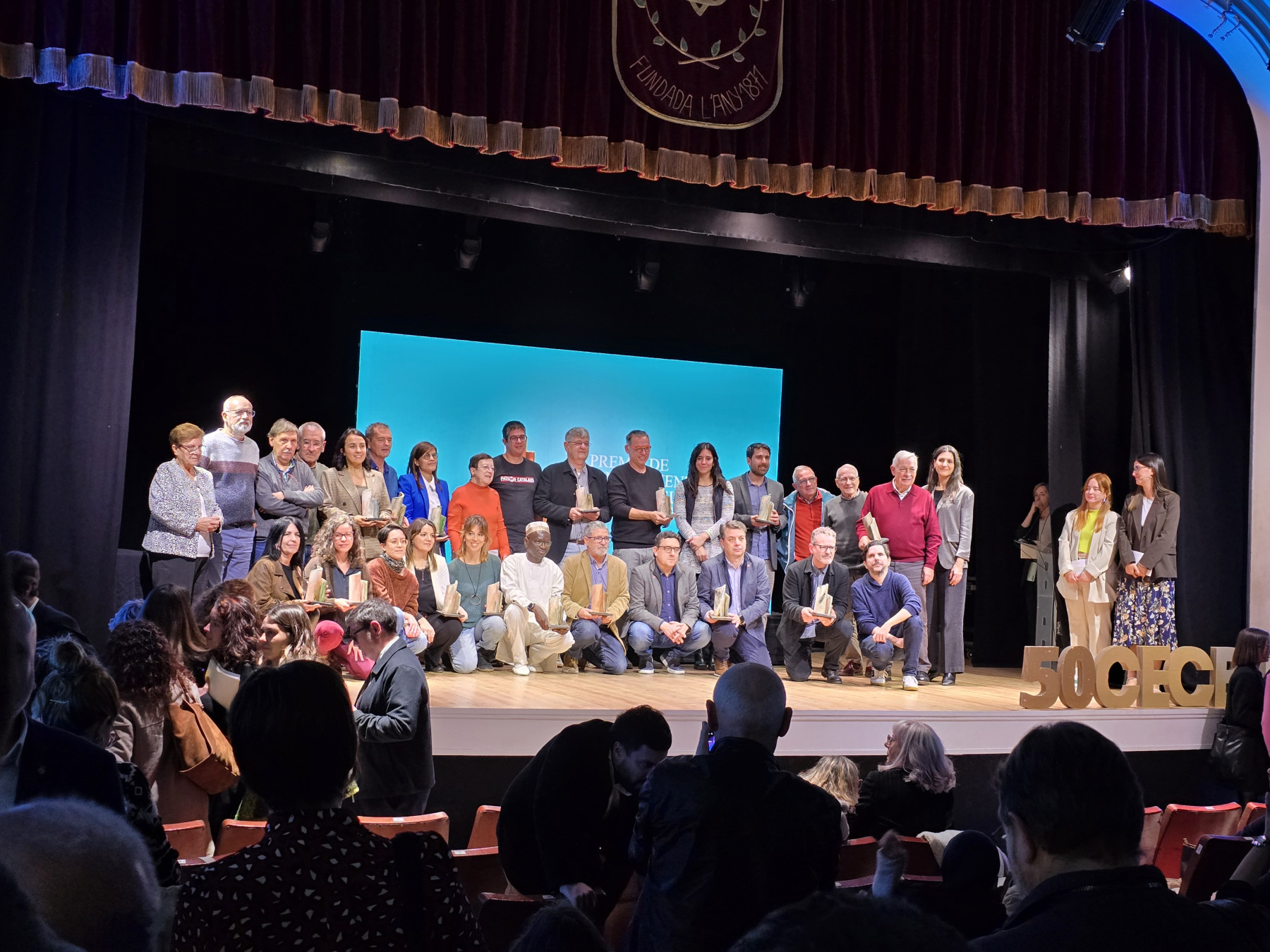 Img El CECBLL selecciona 49 finalistes per als seus XIII Premis de Reconeixement Cultural