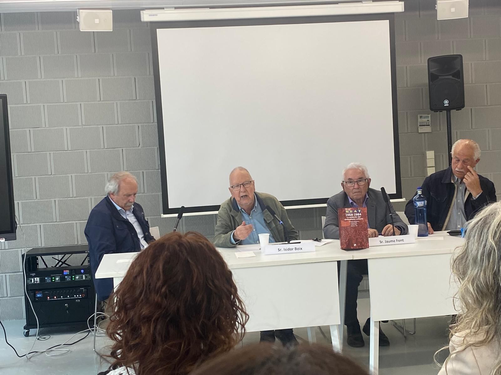 Img El libro Seat 1968-1984. La ambición del sindicalismo unitario se presenta en el Archivo Comarcal del Baix Llobregat
