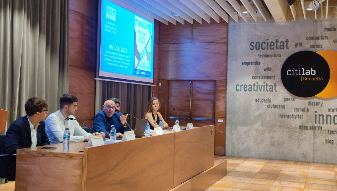 Imatge de la presentació de l´Anuari Next Llobregat: Defensem el futur, 2024