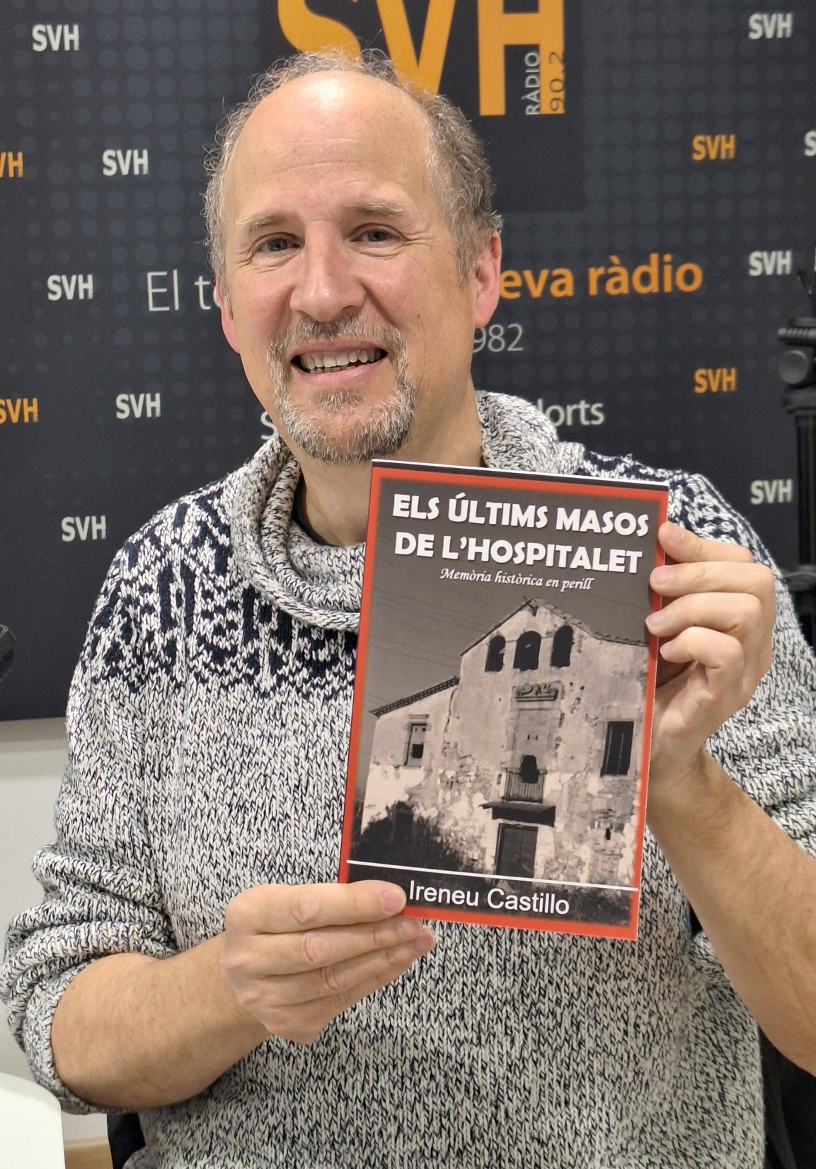 Img Ireneu Castillo rescata en el libro “Els últims masos de l’Hospitalet” el patrimonio agrícola en peligro