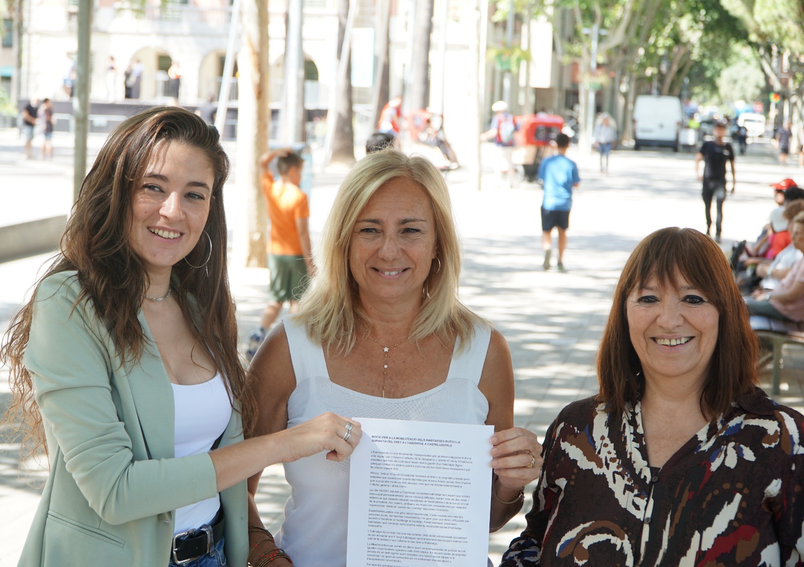 Img La izquierda exige movilizar más de mil pisos vacíos en Castelldefels