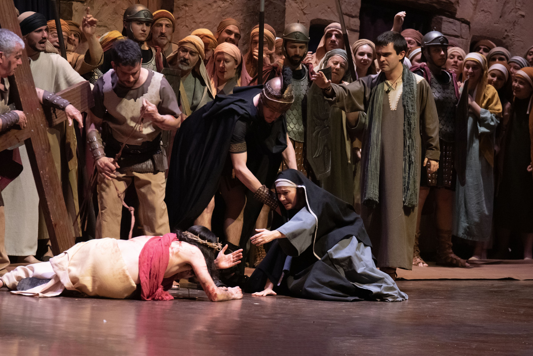 Img La Passió d’Esparreguera, 15.000 persones vorejen l’èxtasi amb un espectacle in crescendo