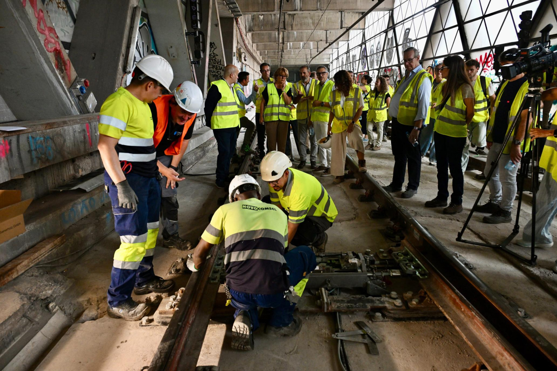 Img L’Hospitalet recuperará la L1 el 29 de agosto tras seis semanas con media ciudad sin Metro