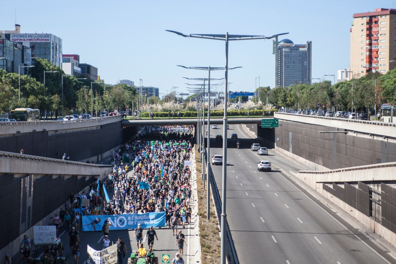 Img Els ecologistes tornen al carrer contra l’ampliació de l’aeroport després de l’aprovació d’un nou pla inversor