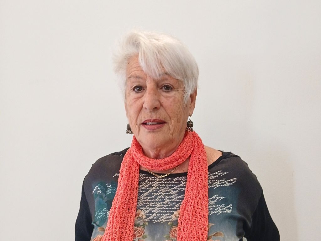 Maria Carme Casanova, integrant del programa “La Veu de la Gent Gran” 