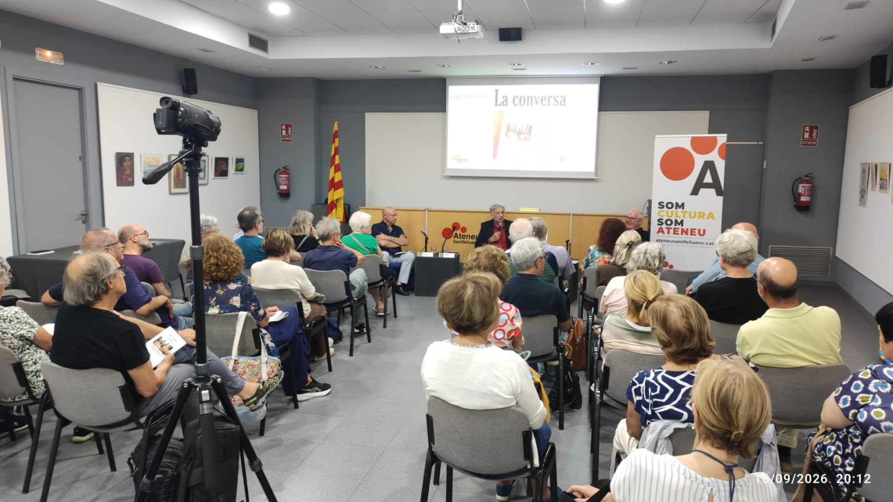 Img Montaigne i Bacon planten cara al tecnofeixisme des de Sant Feliu de la mà del Café Filosòfic d’Esplugues