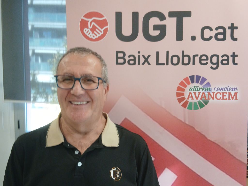 Pedro Tomás Fernández, sindicalista UGT-UJP i veí de Sant Boi