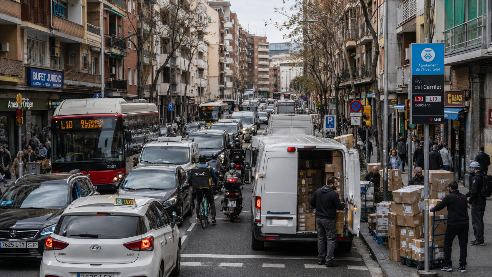 Img Primer pas de les empreses de gran consum i l’AMB per ordenar la distribució metropolitana de mercaderies