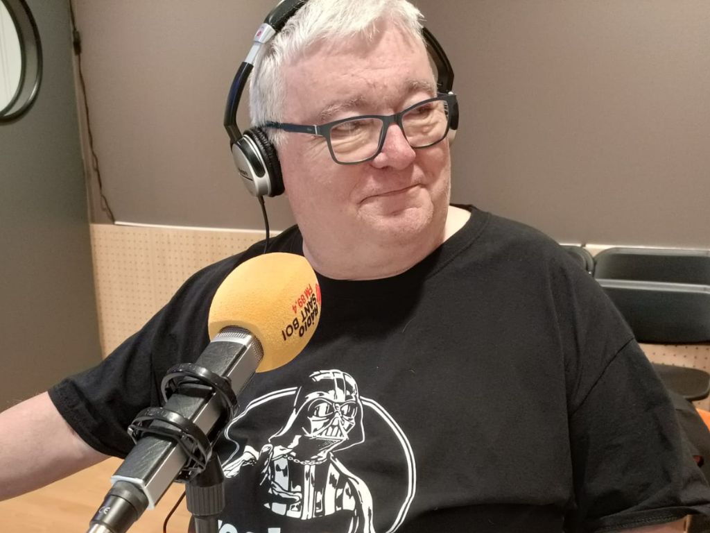 Ricard Peris Montoliu també és tertulià i dinamitzador cultural en dos programes de Ràdio Sant Boi